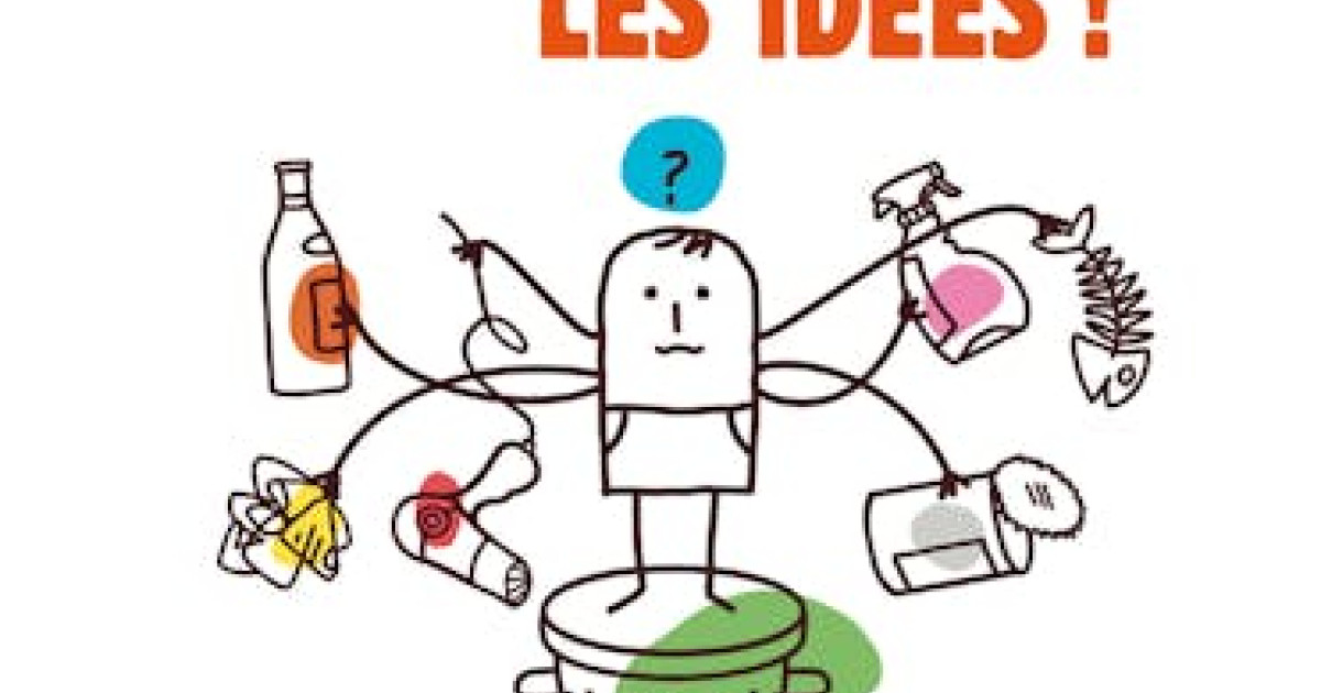 Déchets : changez-vous les idées ! : Comment réduire et valoriser nos